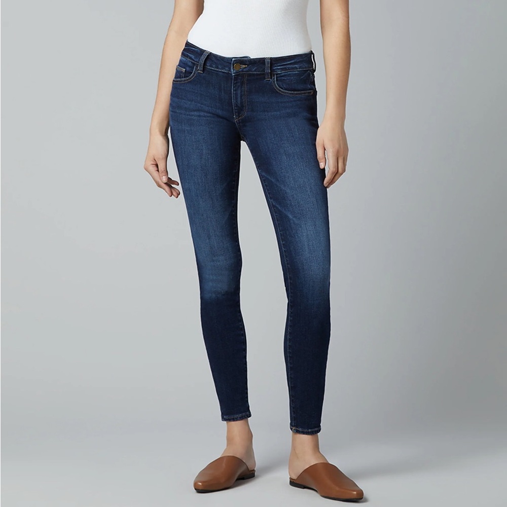 DL1961 Emma Low-rise Skinny Jeans in Sulton